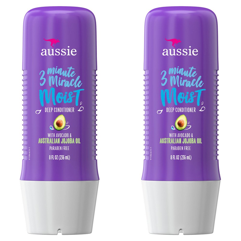 Aussie Paraben-Free Miracle Moist 3 Minute Miracle w/ Avocado