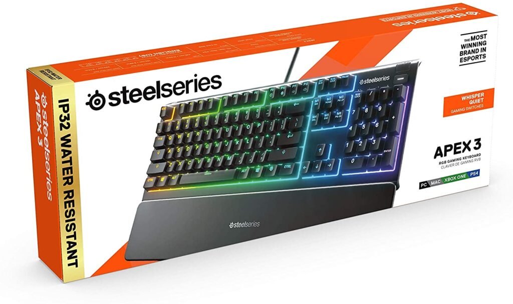 SteelSeries Apex 3 caja