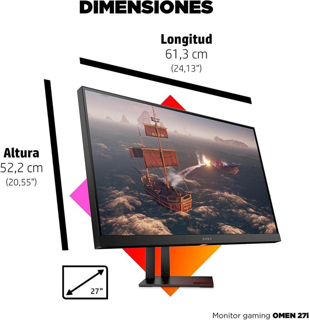 HP OMEN 27i diseño