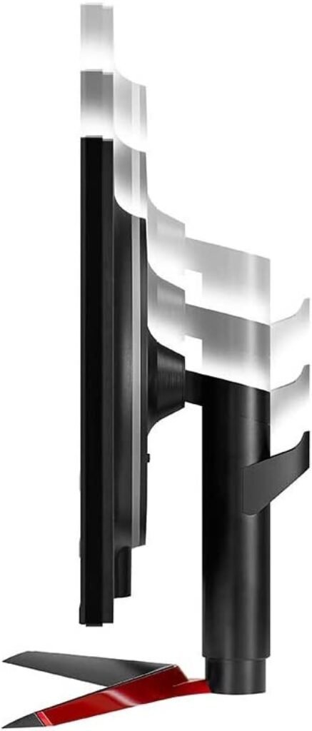 LG 27GL850-B ergonomia