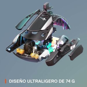 SteelSeries Aerox 5 Wireless diseño