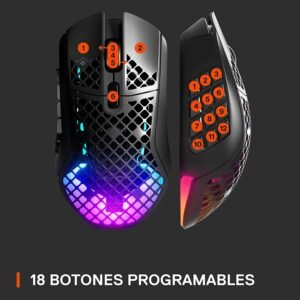 SteelSeries Aerox 9 Wireless botones