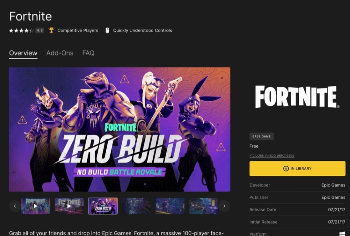 cómo jugar fortnite en Mac