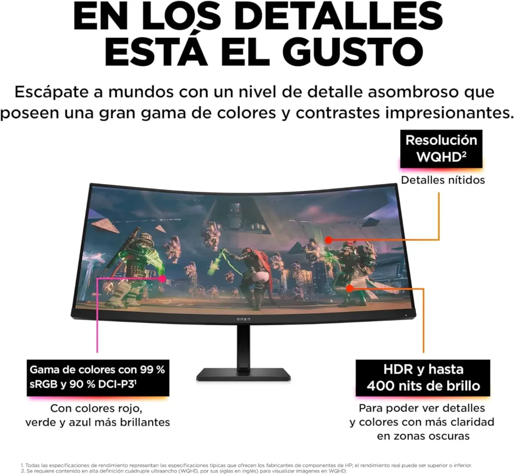 comprar HP OMEN 34c