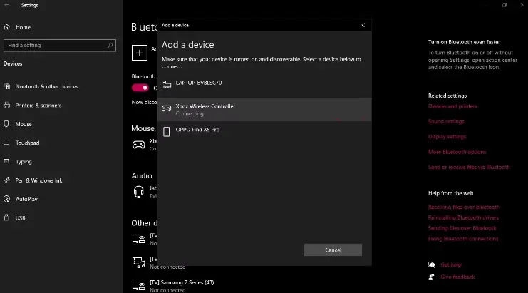 arreglar conexión del mando inalámbrico de Xbox 4