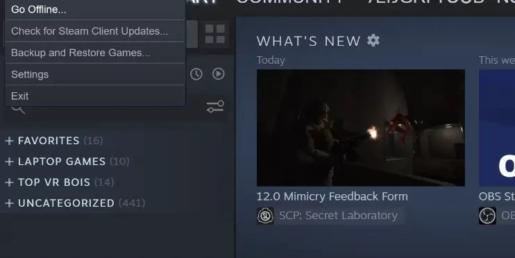 evitar que Steam Web Helper consuma mucha RAM 2
