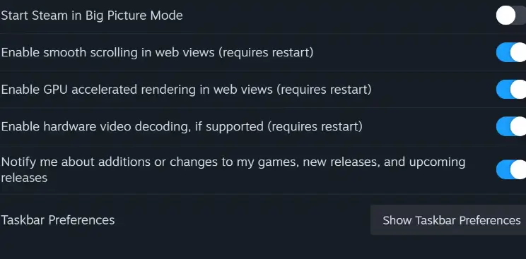 evitar que Steam Web Helper consuma mucha RAM 3