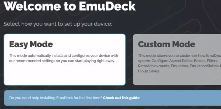 Cómo utilizar EmuDeck en Steam Deck 3