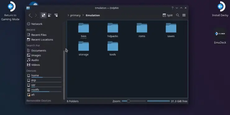 Cómo utilizar EmuDeck en Steam Deck 4