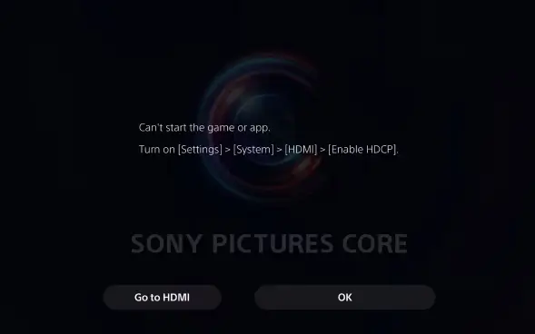 ver películas en tu PS5 con Sony Pictures Core 2