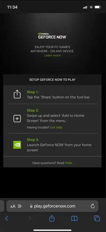 cómo jugar Fortnite en tu iPhone usando GeForce Now 1